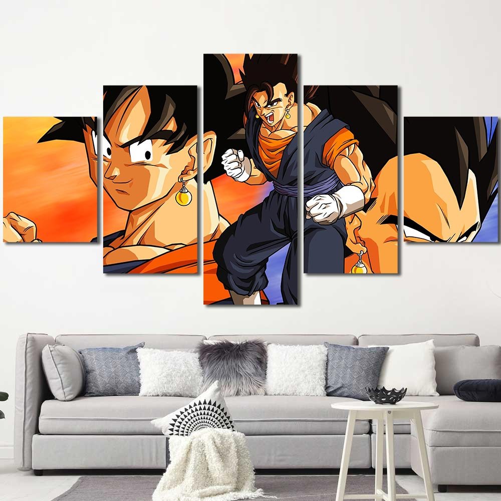 Dragon Ball Z 4Pcs Wall Decor 5pcs Diamond DB7C058