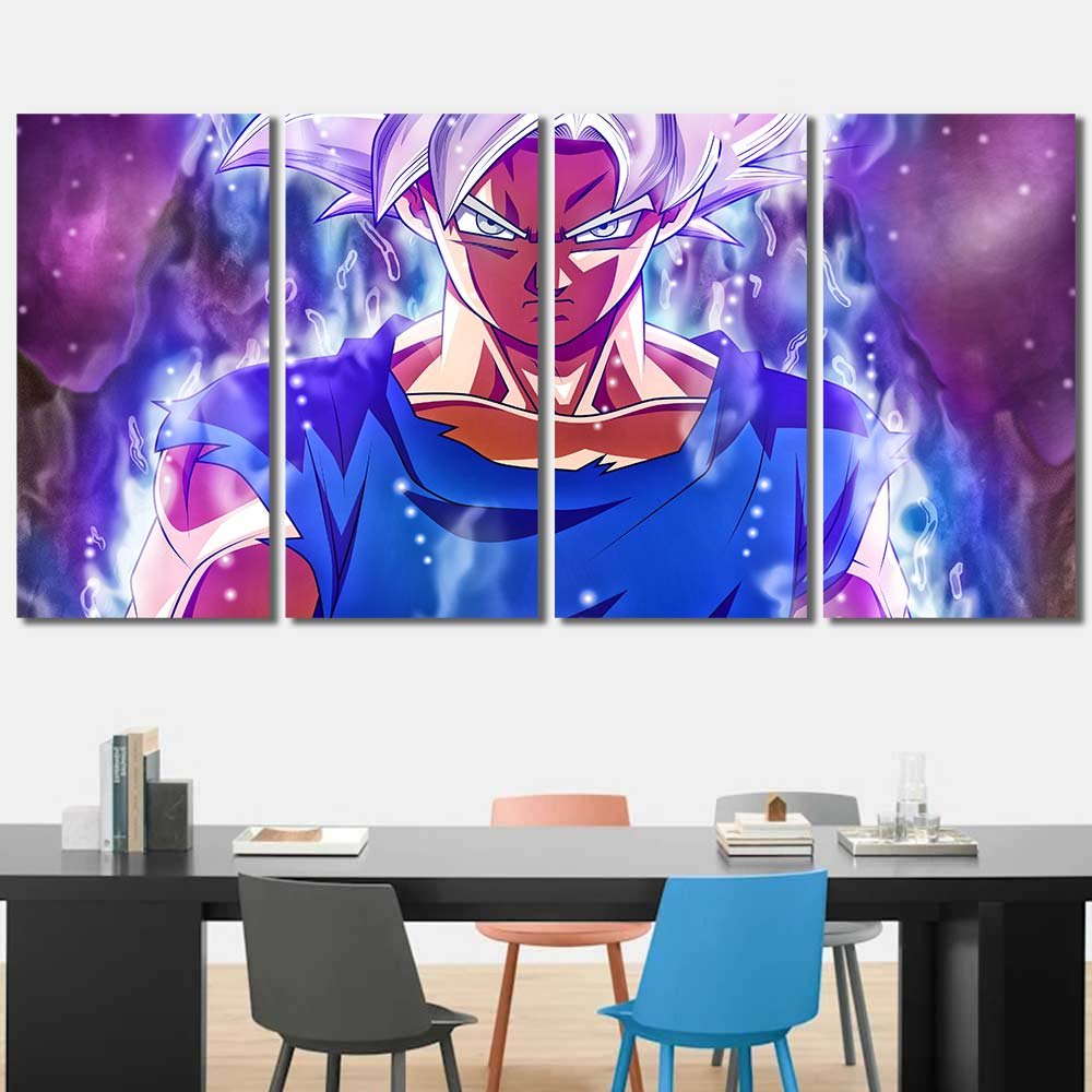 Walldecor 1 Part Dragon Ball Son Goku Super Saiyan 4pcs Regular DB7C108