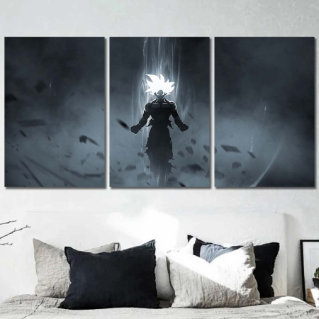 Best Selling Walldecor Son Goku Saiyan Dragon Ball Z Bosslogic 3pcs Regular DB7C144