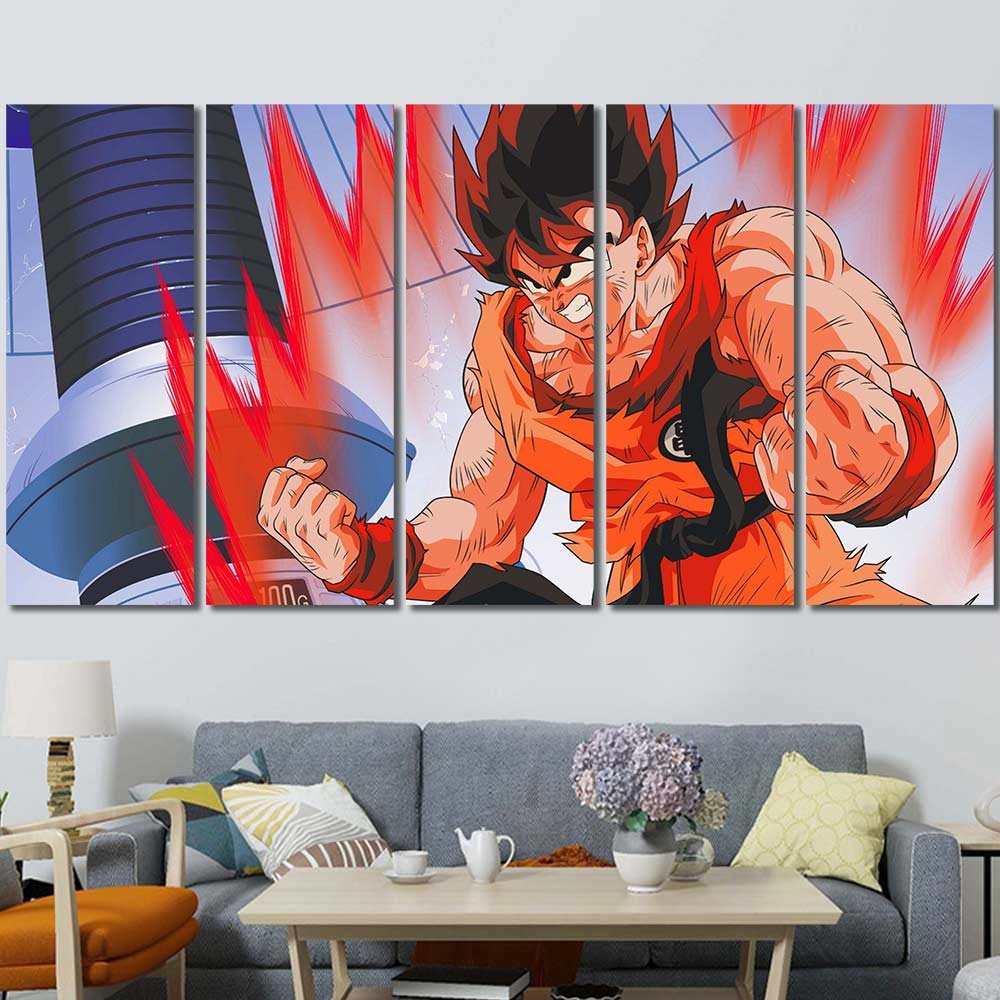 Walldecor 3 Pieces Dragon Ball Z Son Goku 5pcs Regular DB7C194