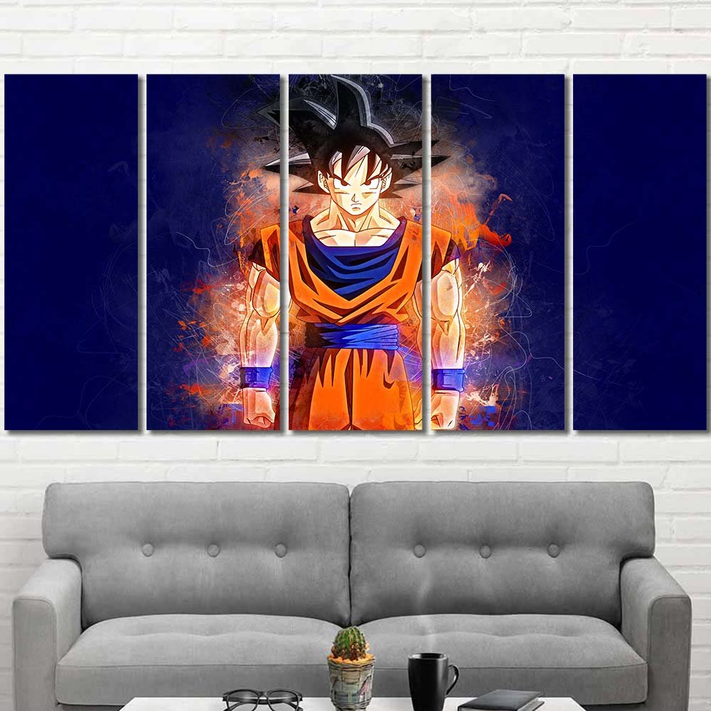 Dragon Ball Z Metal Walldecor Hero Dragon Ball Z 5pcs Regular DB7C225