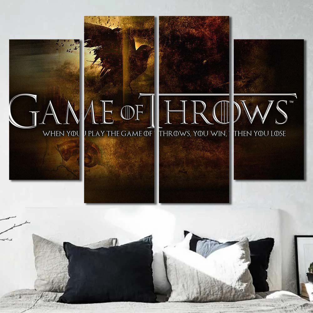 Game Of Thrones Walldecor Indoor Crossover 4pcs Diamond GT7C035