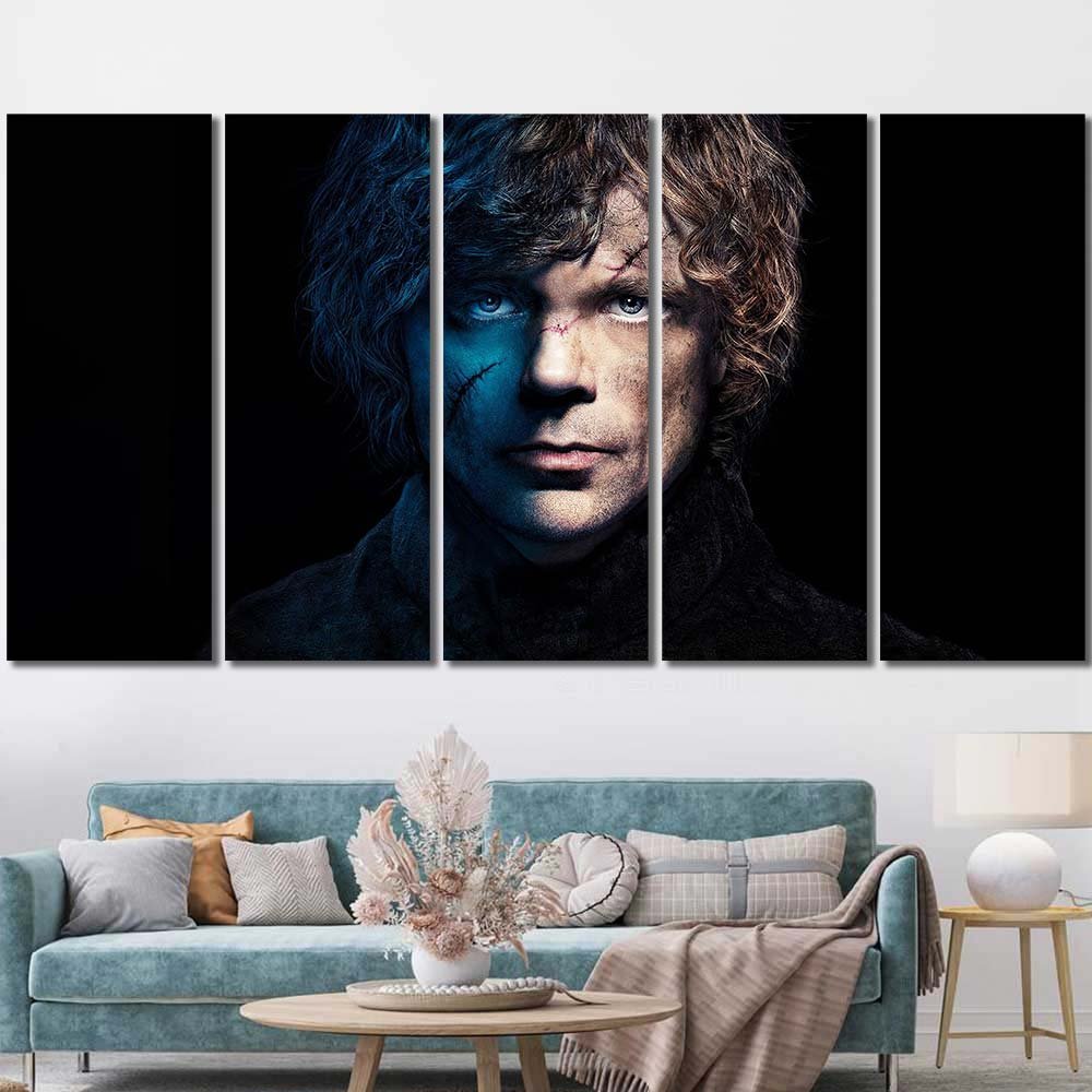 Game Of Thrones Kids Walldecor Peter Dinklage Tyrion Lannister 5pcs Regular GT7C045