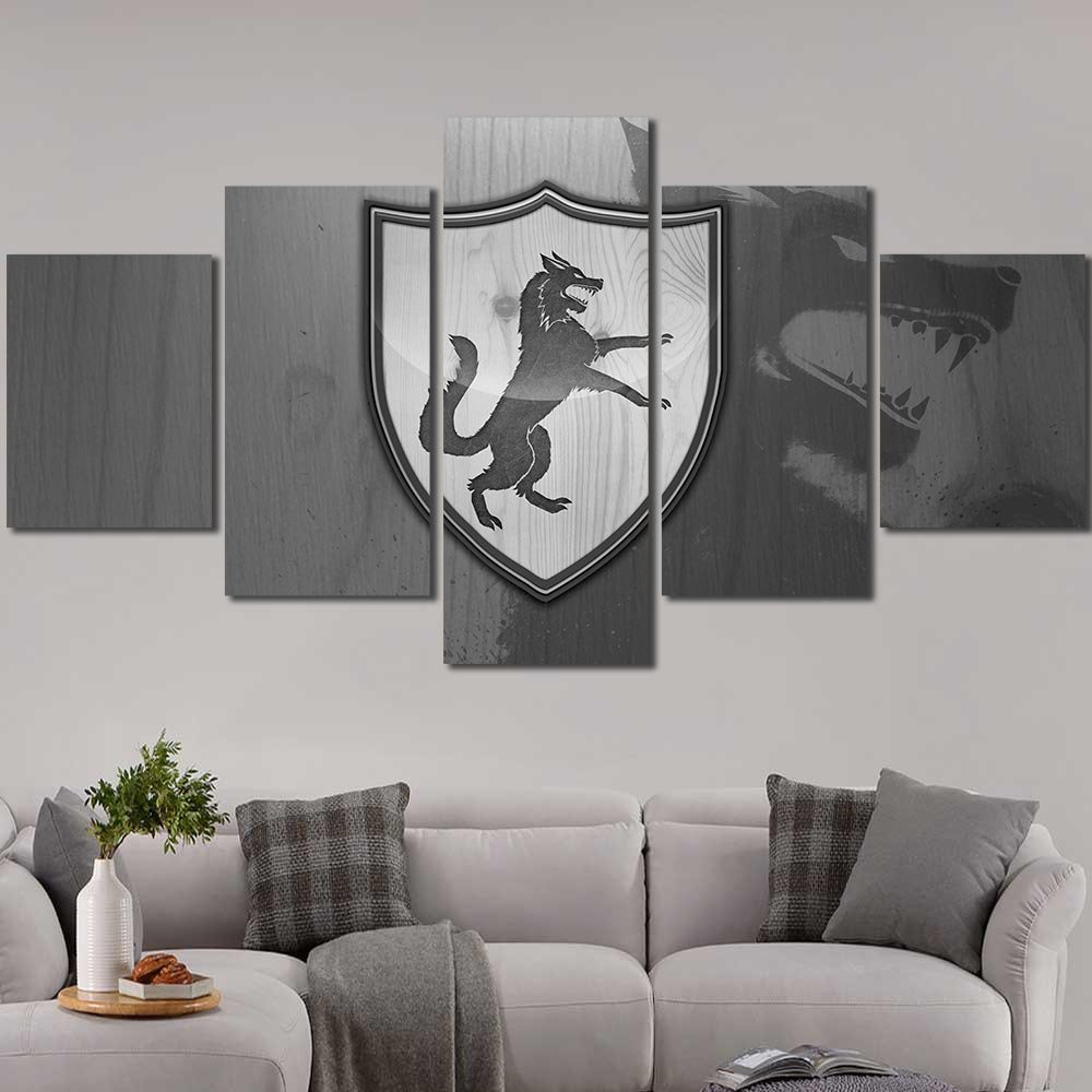 Game Of Thrones Walldecor Custom Game Of Thrones 5pcs Diamond GT7C054