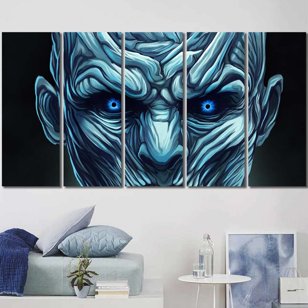 Game Of Thrones Design Walldecor Face Sandro Fazlinovic Blue Eyes 5pcs Regular GT7C111