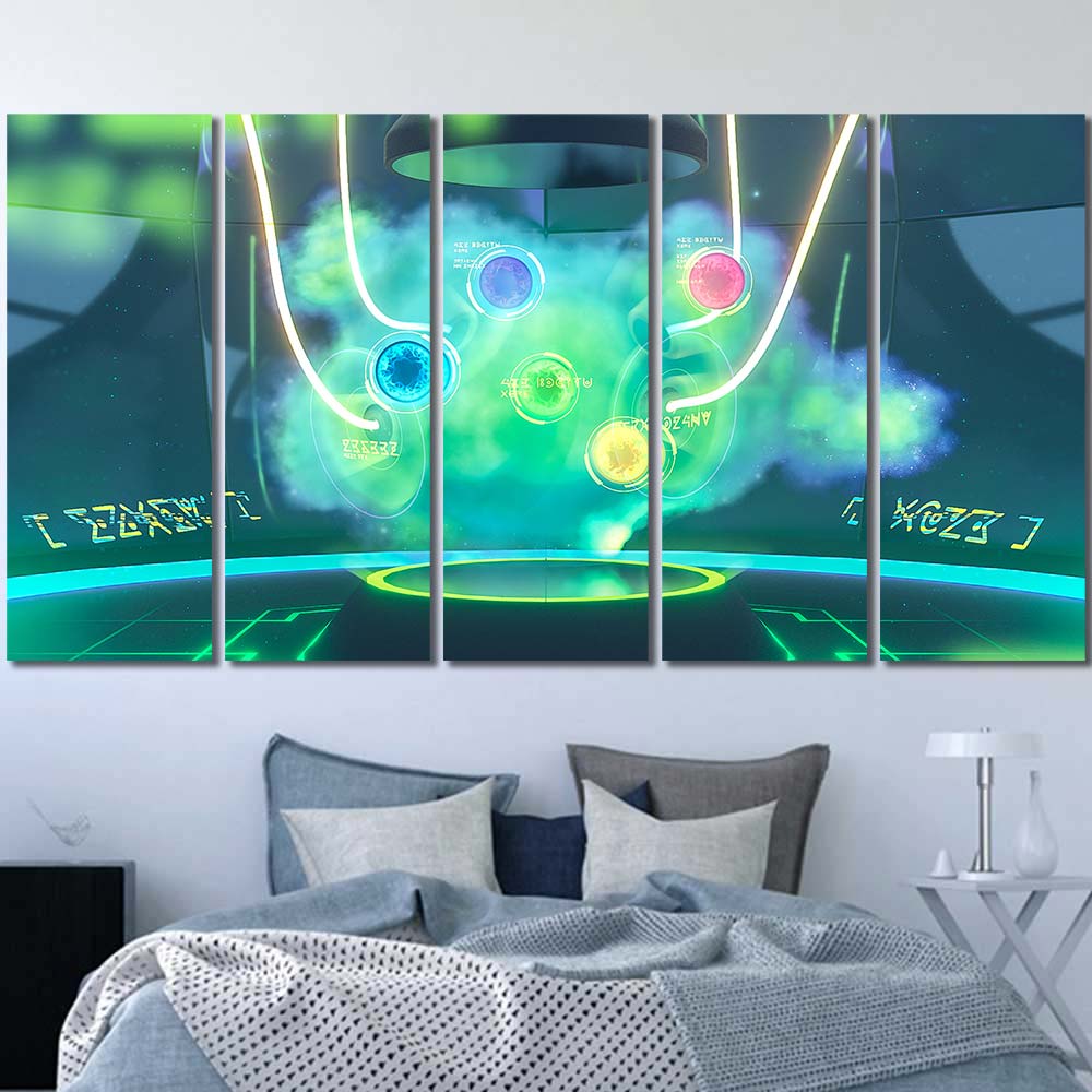 Walldecor Personal Rick And Morty 5pcs Regular RM7C042