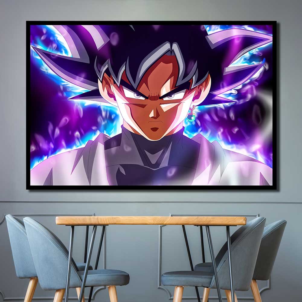 Walldecor For Lobby Dragon Ball Super Son Goku Ultra Instict Rmehedi 1pcs OuterFrame DB7C214