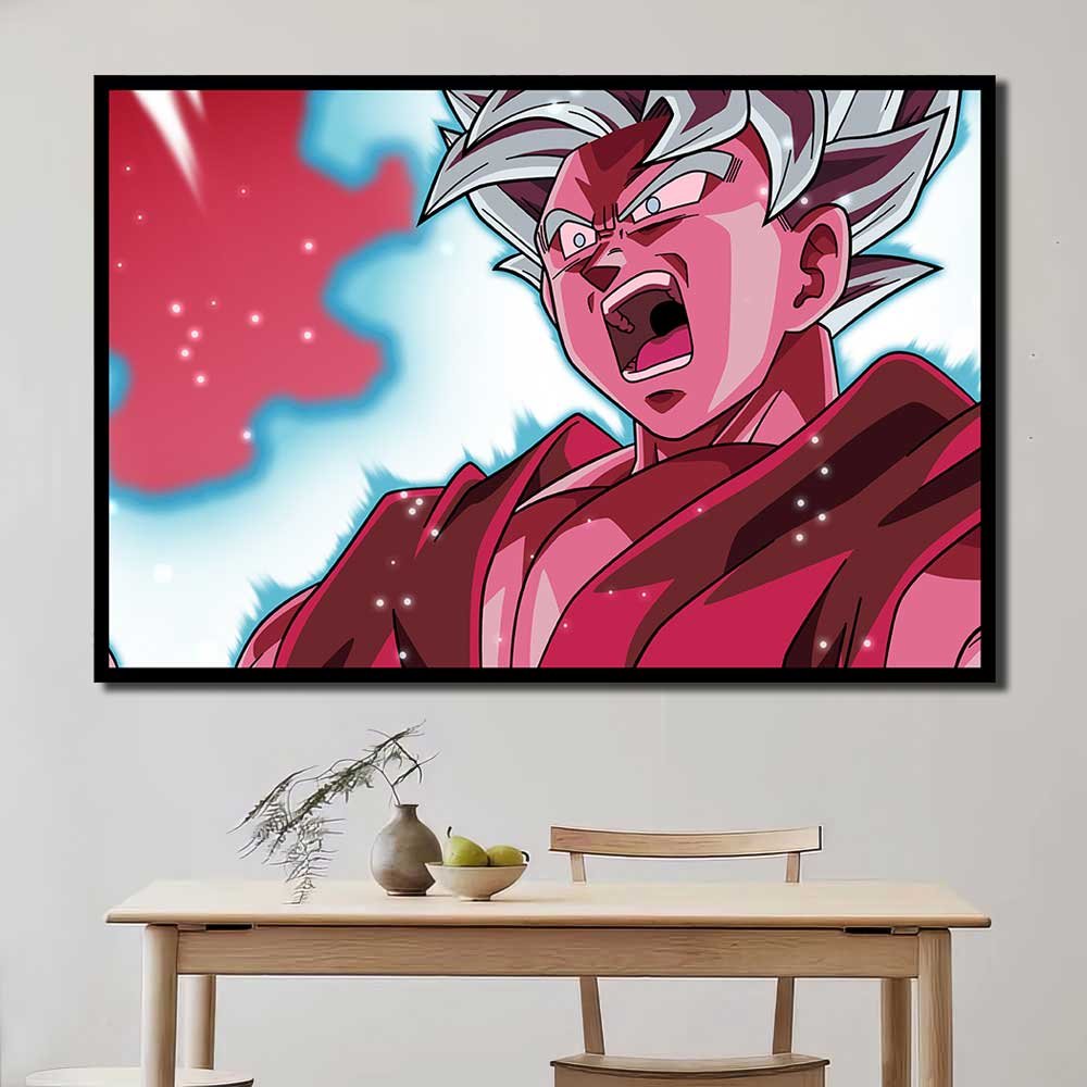 Lobby Walldecor Dragon Ball Son Goku Super Saiyan Blue 1pcs OuterFrame DB7C230