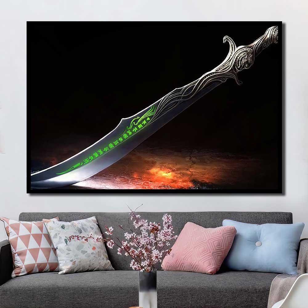 Wall Decor 3 Pieces Weapon Sword Prince Of Persia 1pcs OuterFrame GT7C007