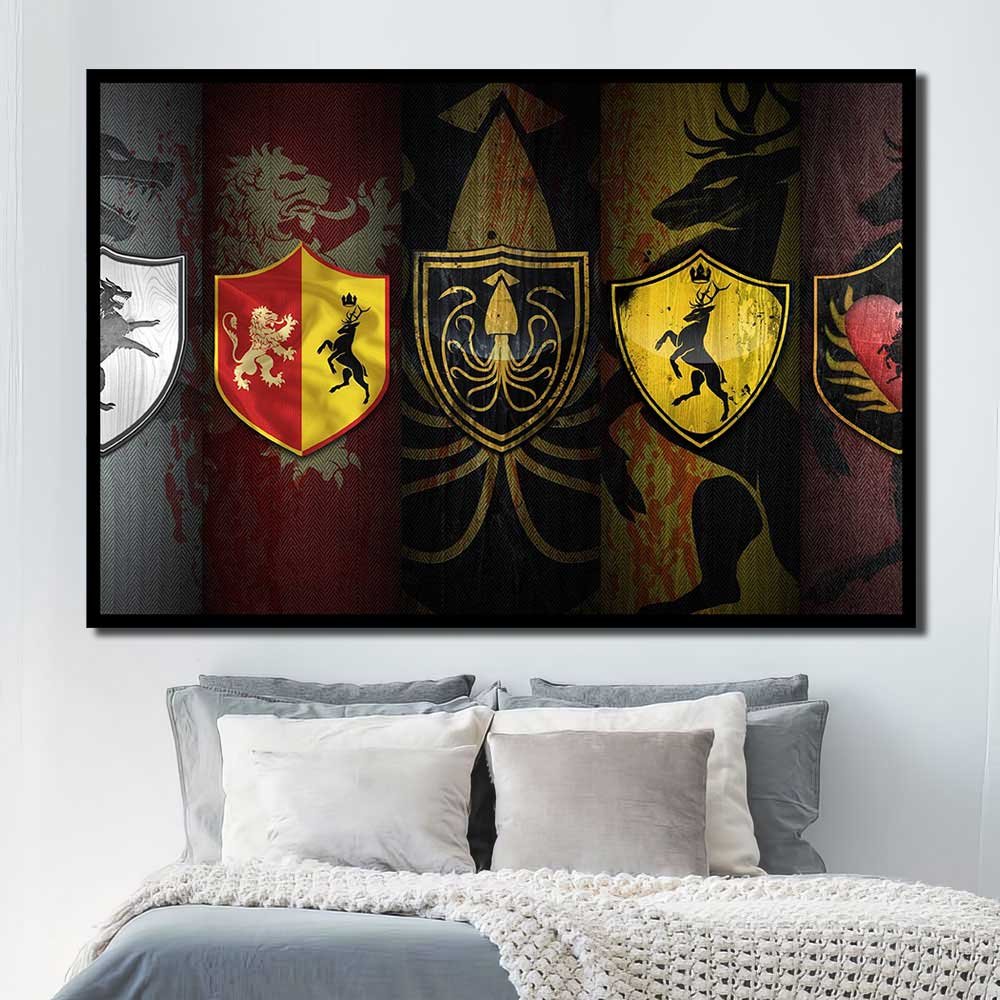 Game Of Thrones Walldecor Buy Sigils 1pcs OuterFrame GT7C182