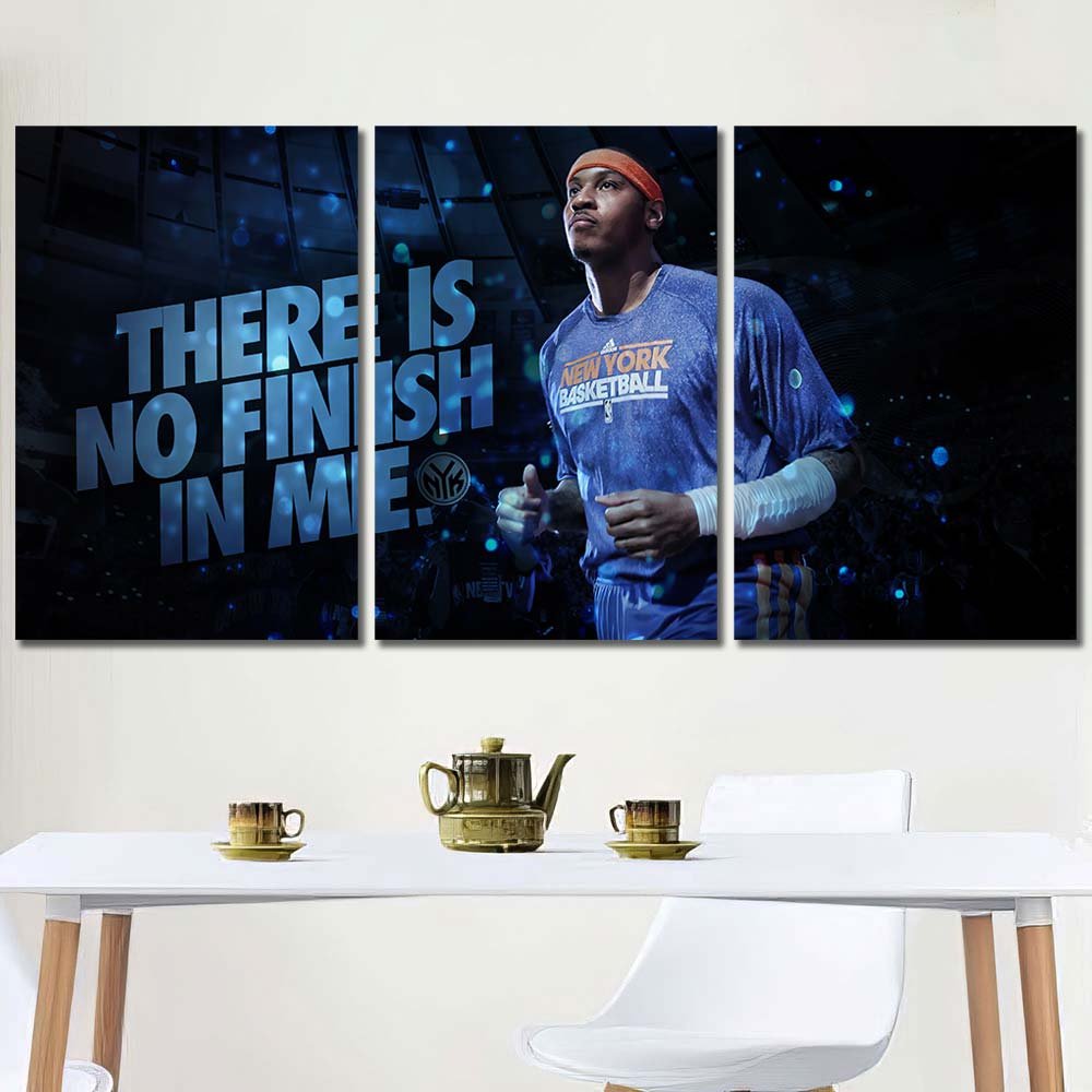 Carmelo Anthony Knicks Wall Walldecor Oversized 3pcs Regular WB073