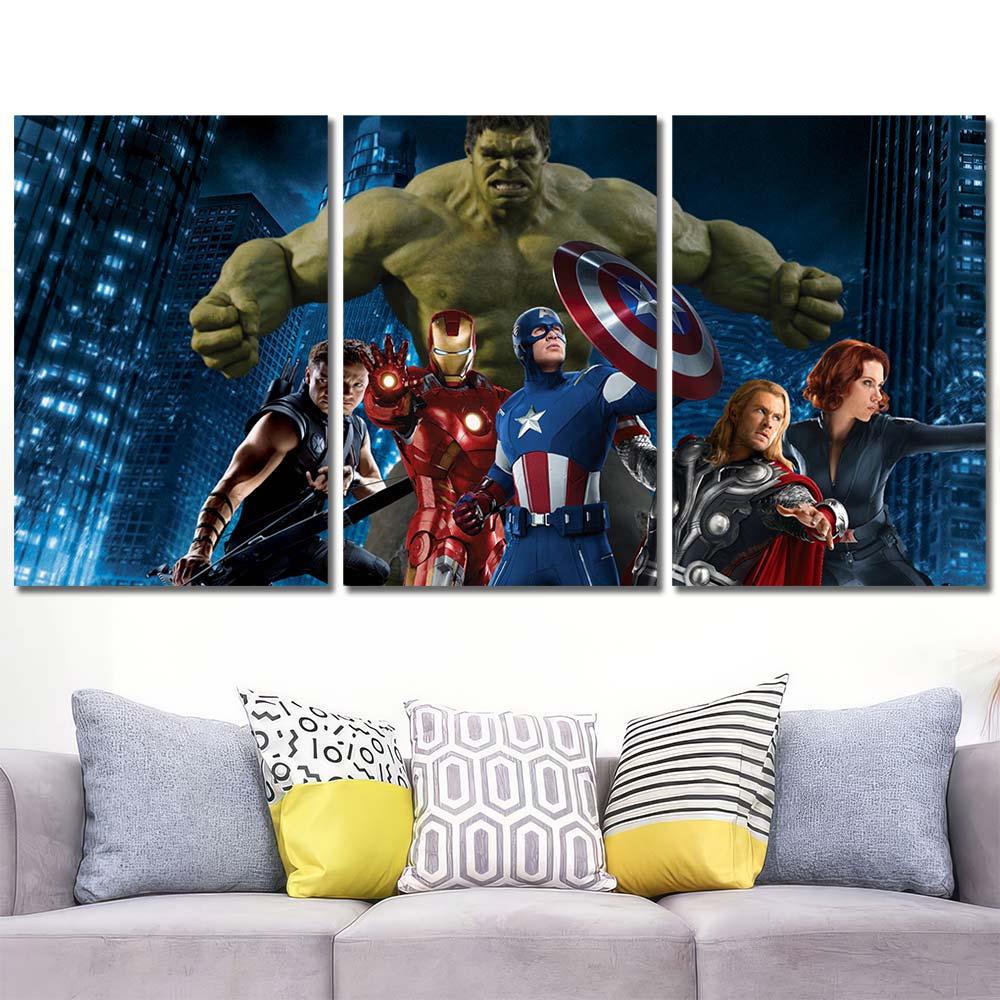 Canvas Art Maverl Movie Super Hero Avengers MV05