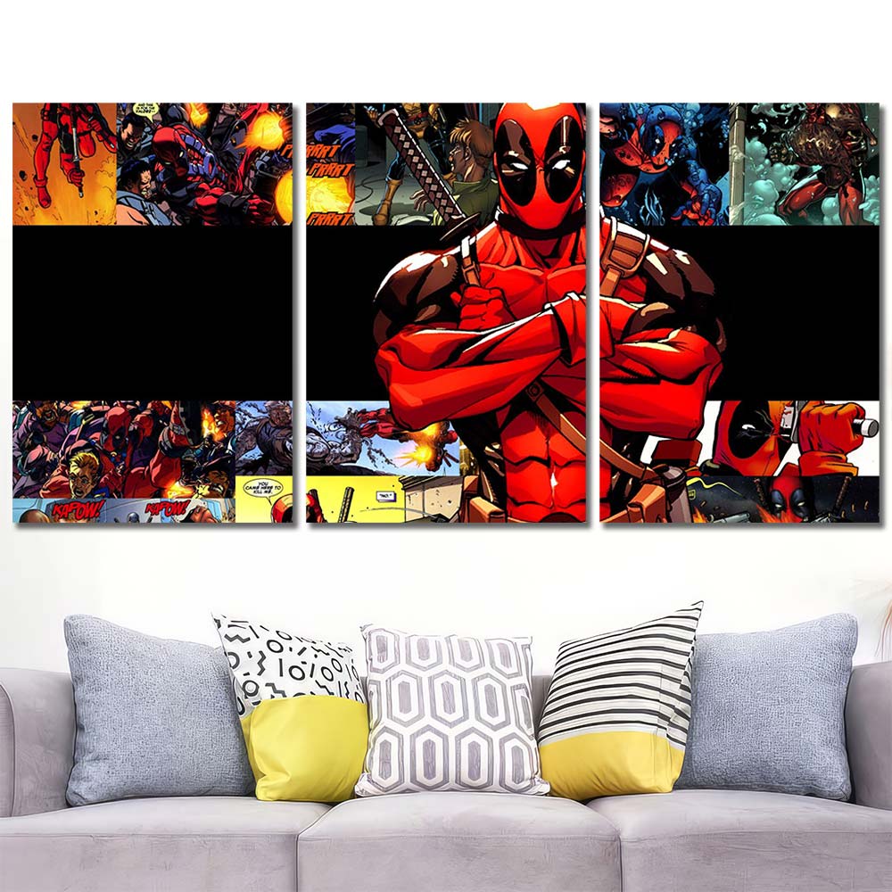 Home Decor Canvas Maverl Movie Super Hero Deadpool MV103