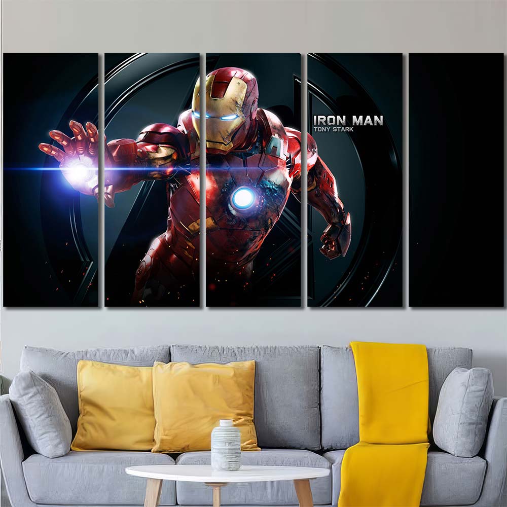 HD Pictures on Canvas Maverl Movie Super Hero Ironman MV123