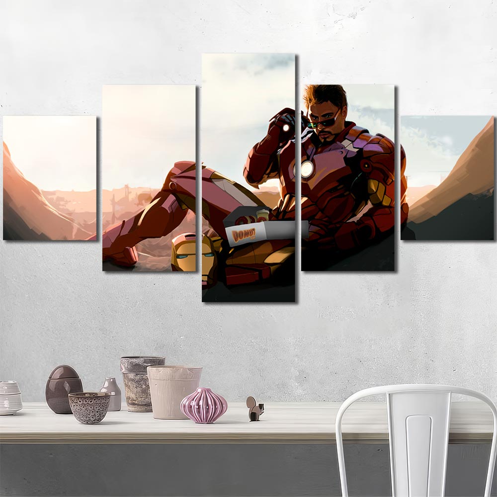 Panels Wall Art Maverl Movie Super Hero Ironman MV133