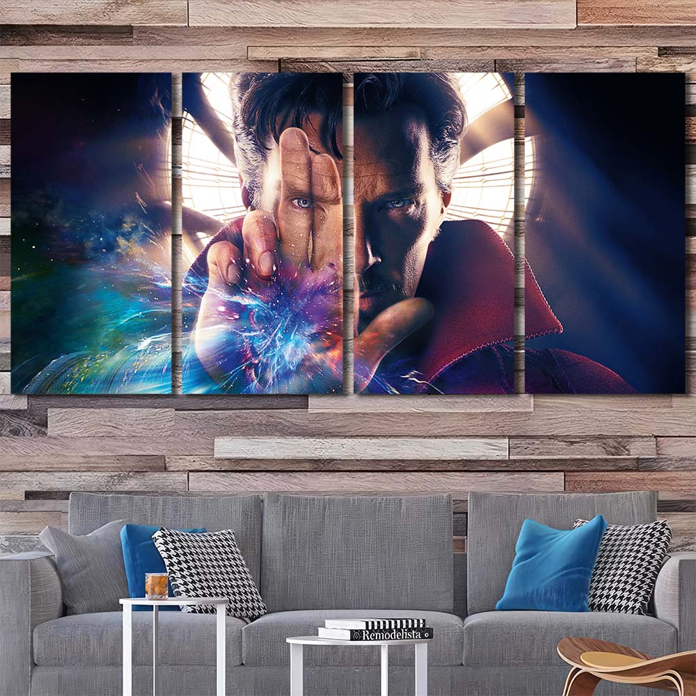 Framed Decor Art Canvas Maverl Movie Super Hero Ironman MV140