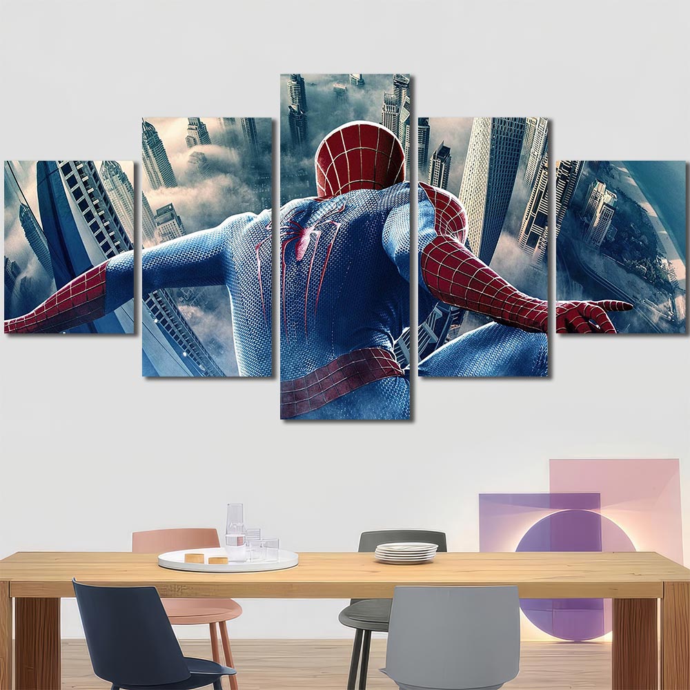 Canvas Wall Art with Frame Maverl Movie Super Hero Spiderman MV149