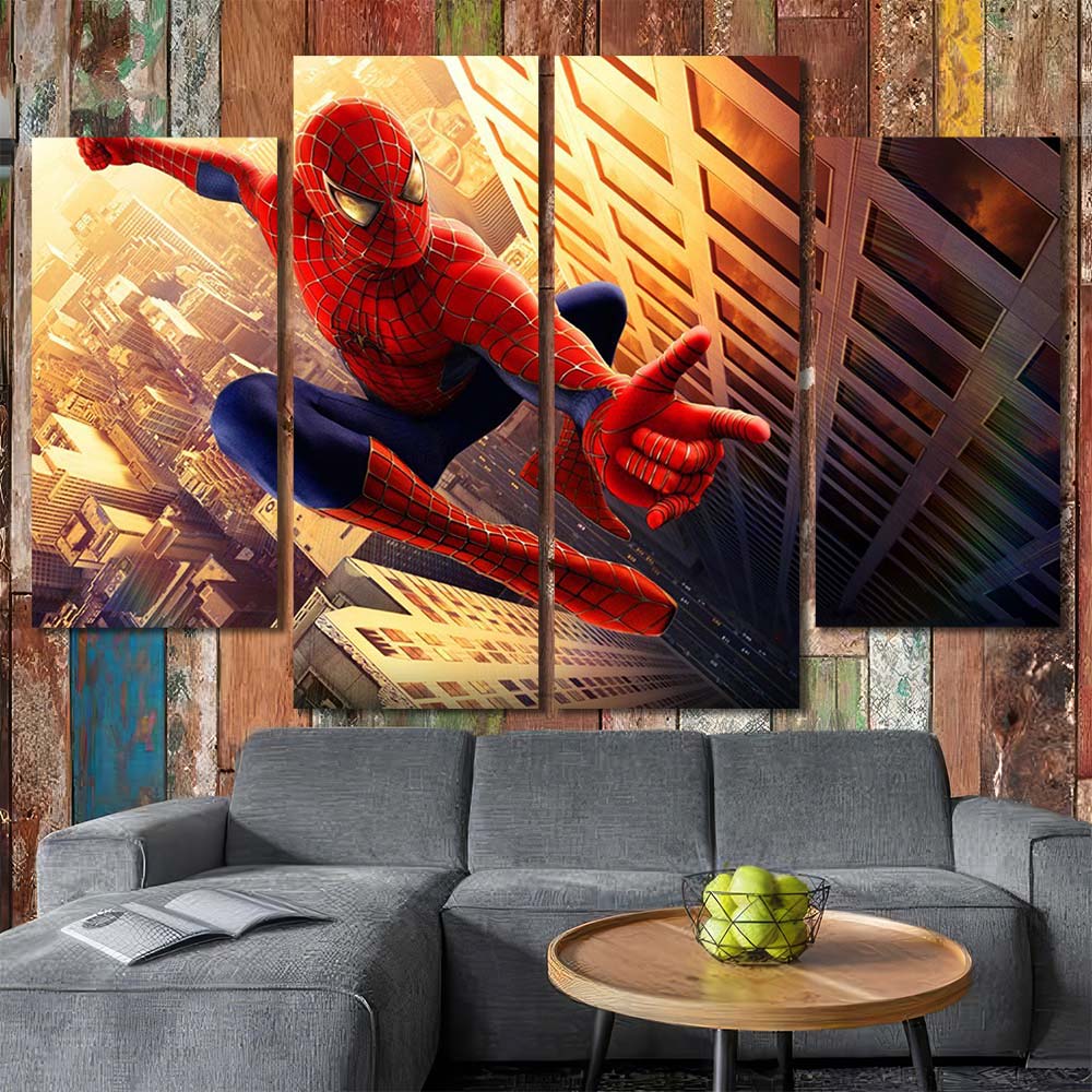 Panels Canvas Maverl Movie Super Hero Spiderman MV153