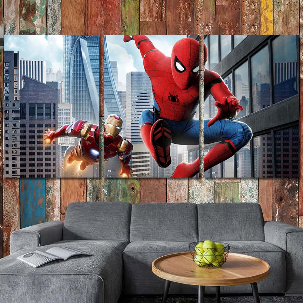 Multi Canvas Maverl Movie Super Hero Spiderman MV157