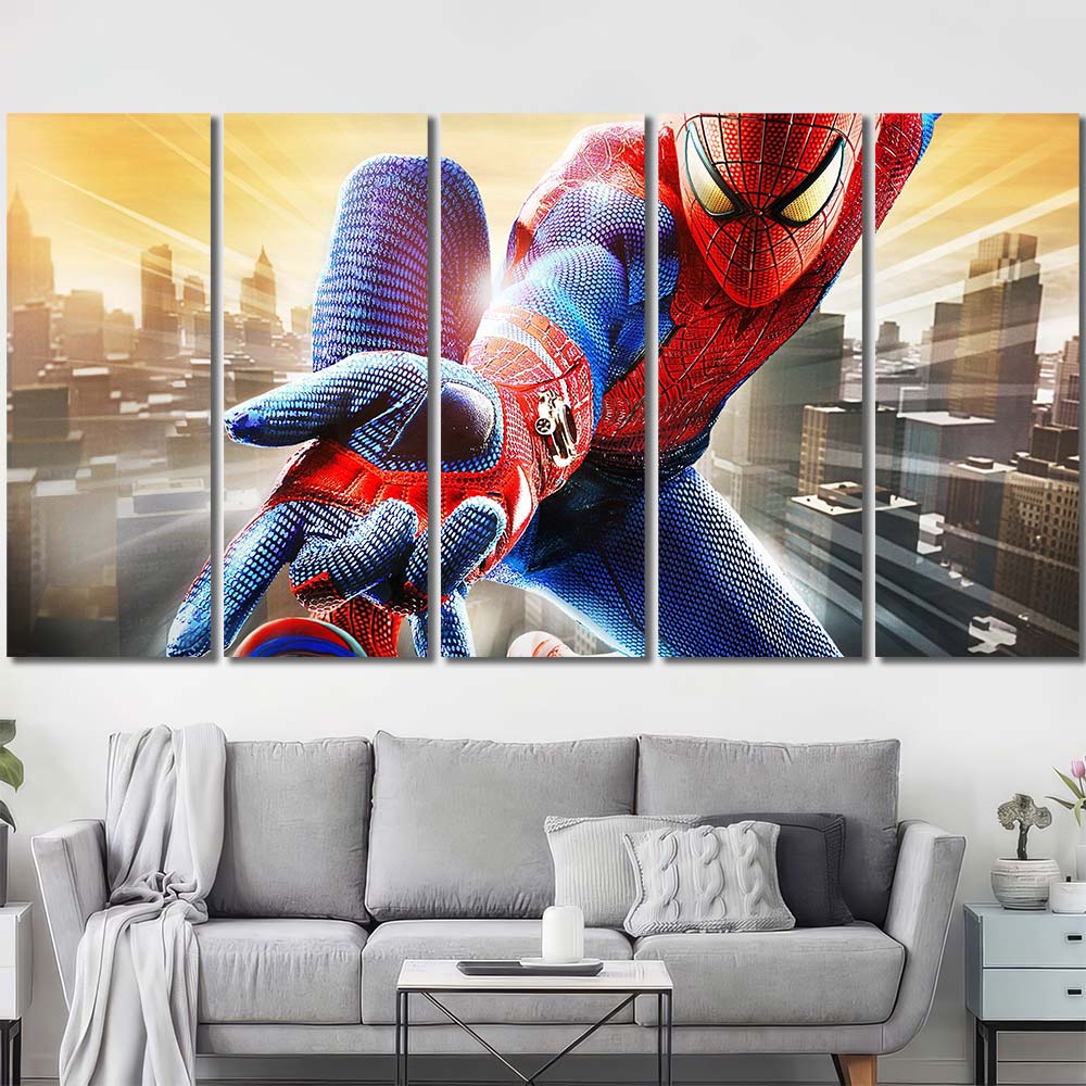 Multi Canvas Maverl Movie Super Hero Spiderman MV160