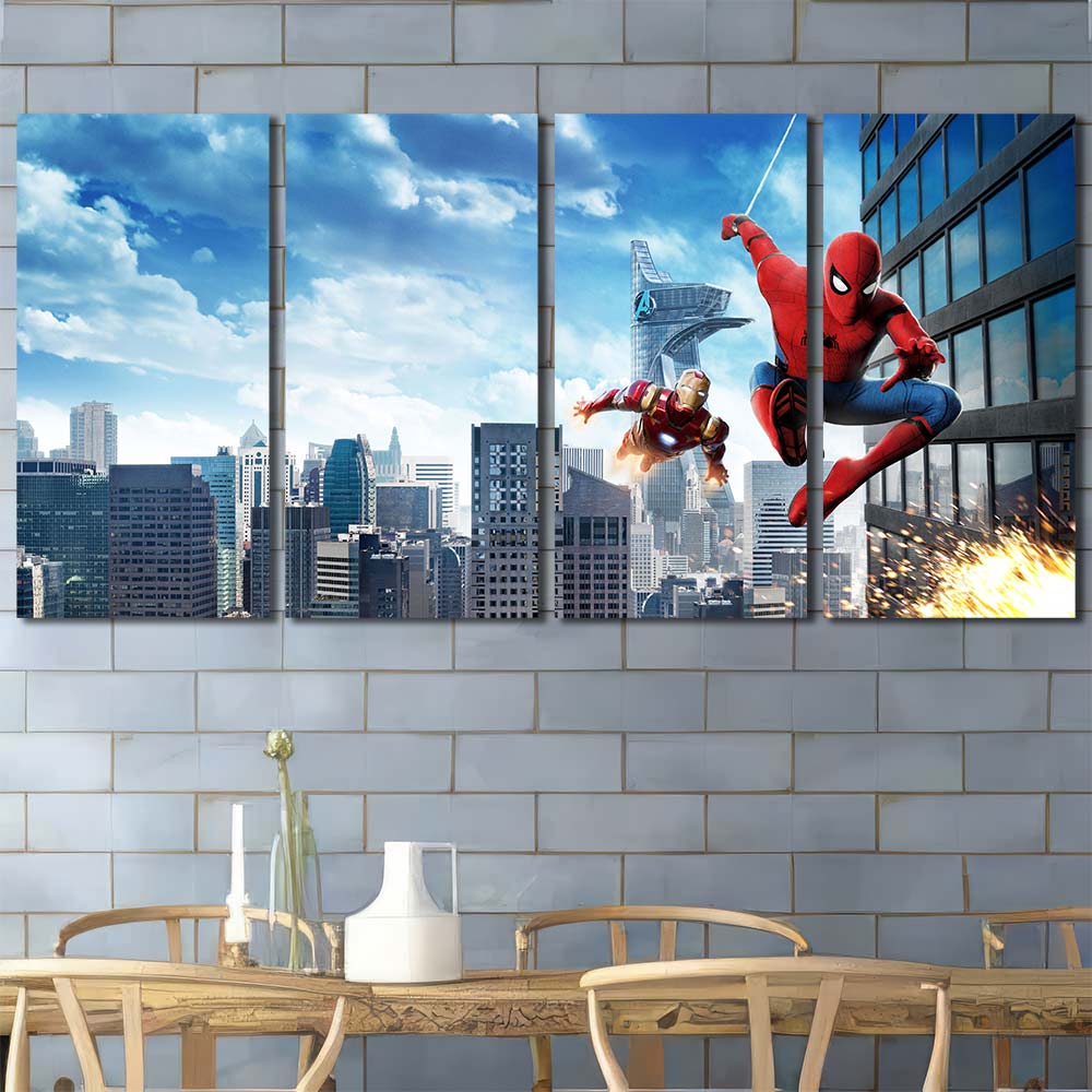 Multi Canvas Maverl Movie Super Hero Spiderman MV164