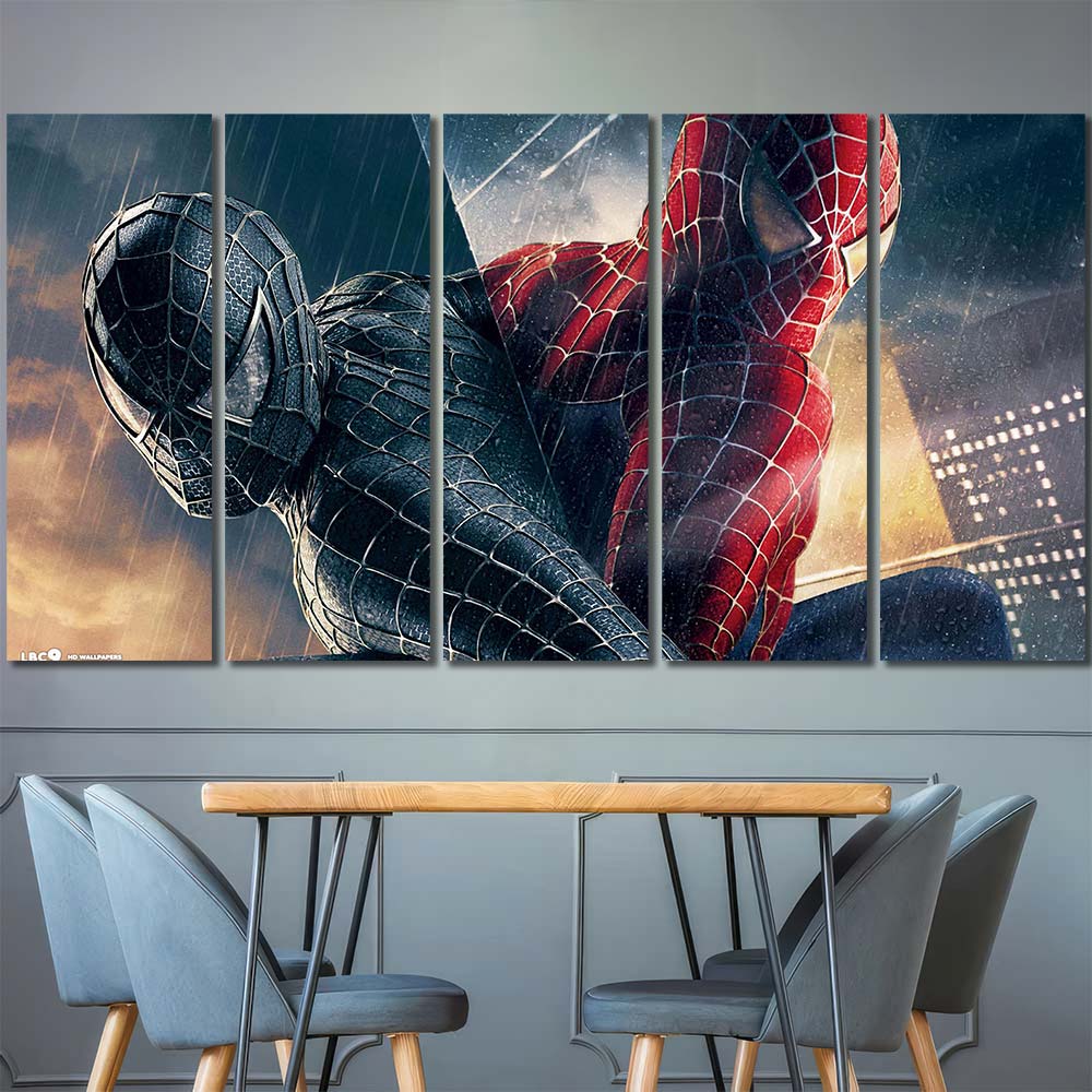 Panels HD Pictures on Canvas Maverl Movie Super Hero Spiderman MV166