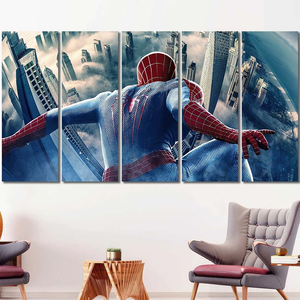Wall Art with Frame Maverl Movie Super Hero Spiderman MV168