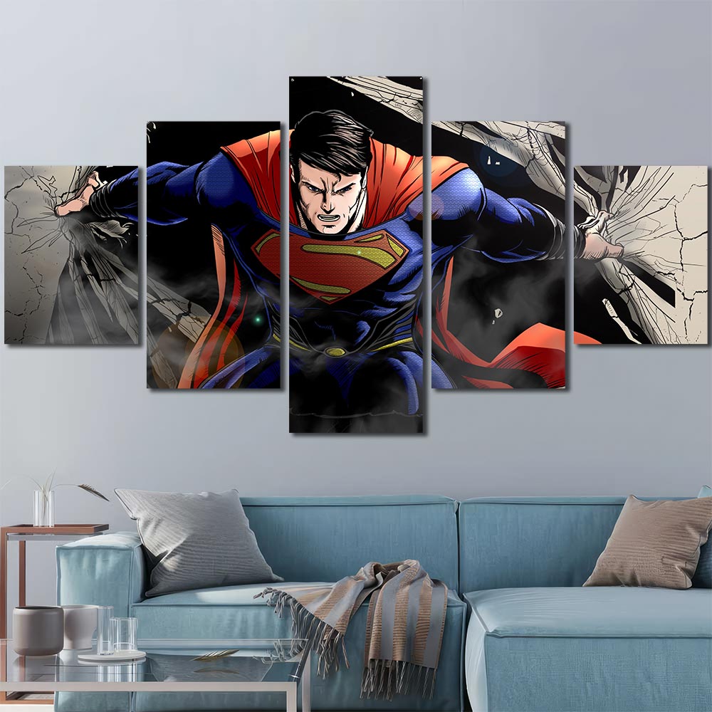 Framed Wall Art Maverl Movie Super Hero Superman MV182