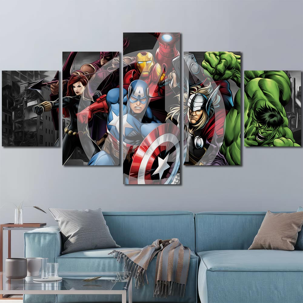 Canvas Art Maverl Movie Super Hero Avengers MV19