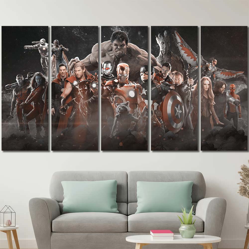 HD Pictures on Canvas Maverl Movie Super Hero Avengers MV20