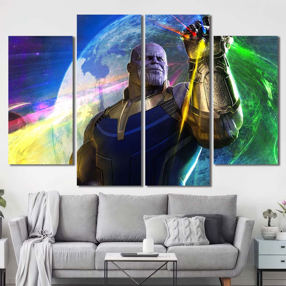Printed Canvas Maverl Movie Super Hero Avengers MV30