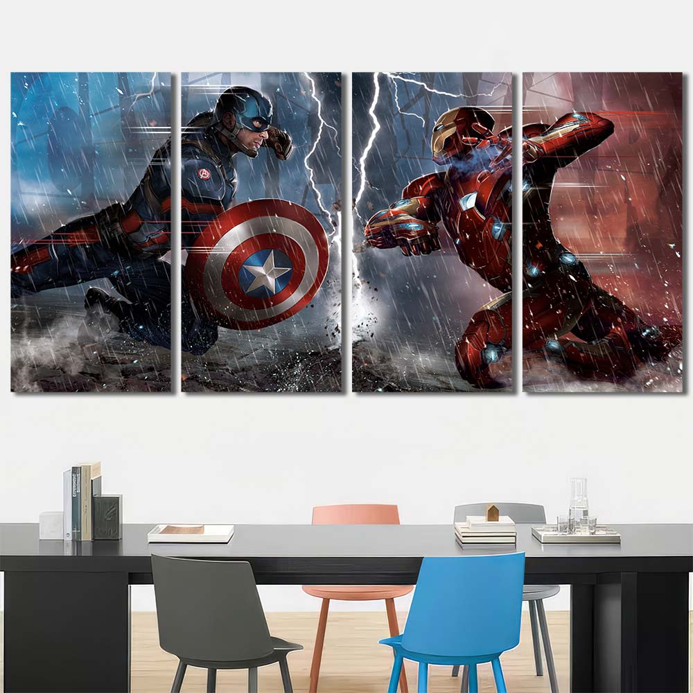 Printed Wall Art Painting Maverl Movie Super Hero Avengers MV34