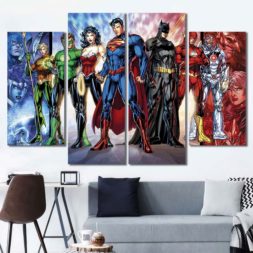 Decor Wall Art Canvas Maverl Movie Super Hero Avengers MV42