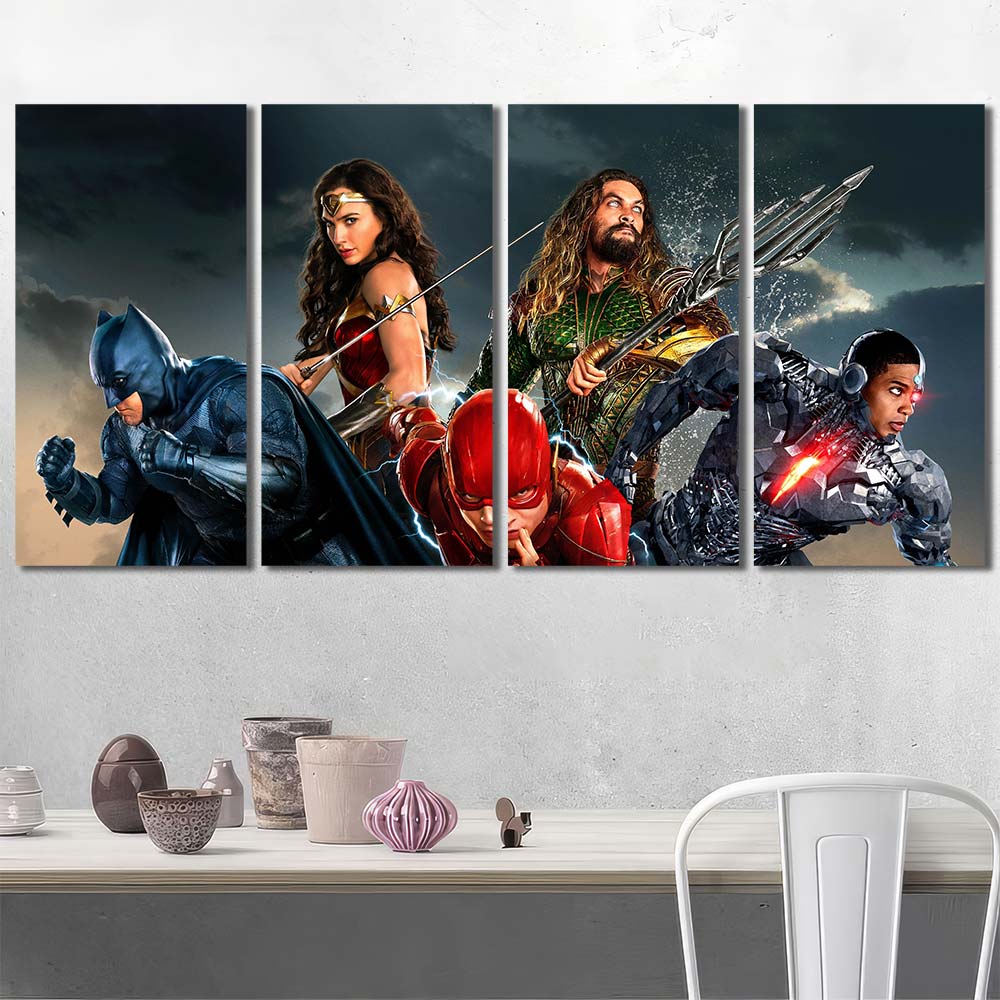 Framed Print Art Canvas Maverl Movie Super Hero Avengers MV47
