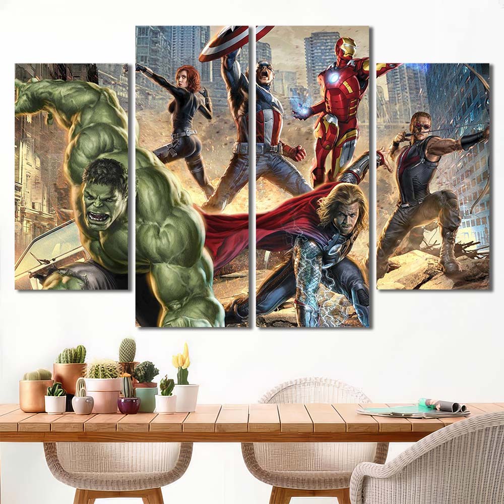 Home Decor Canvas Maverl Movie Super Hero Avengers MV53