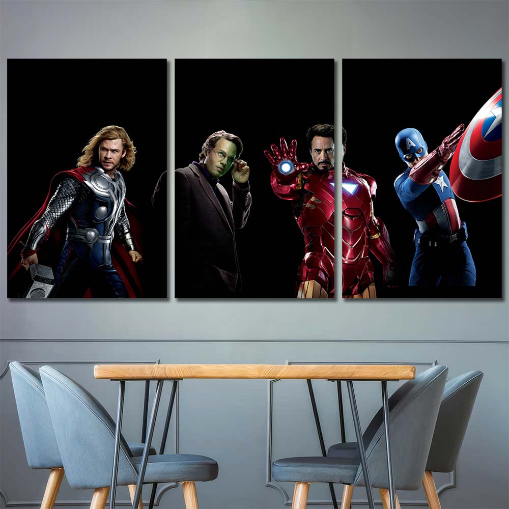 Panels Canvas Maverl Movie Super Hero Avengers MV58