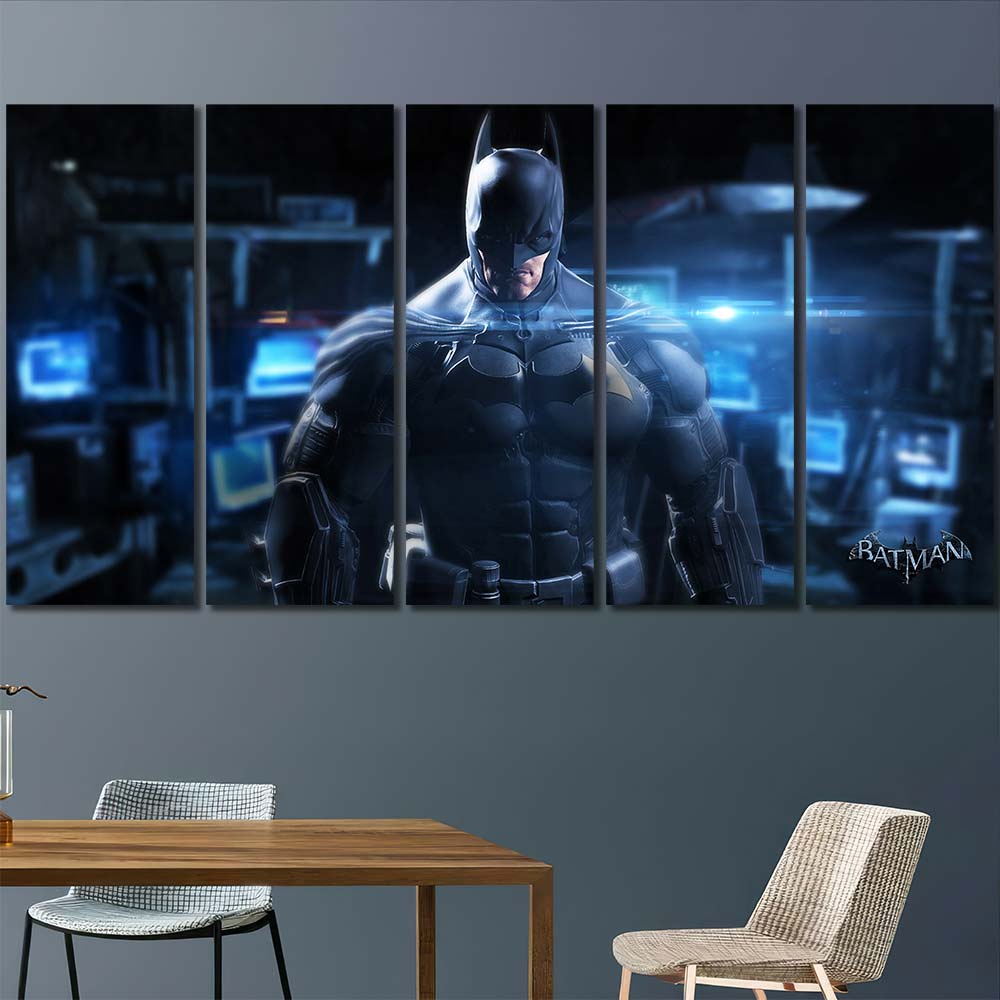 Print Art Canvas with Frame Maverl Movie Super Hero Batman MV68