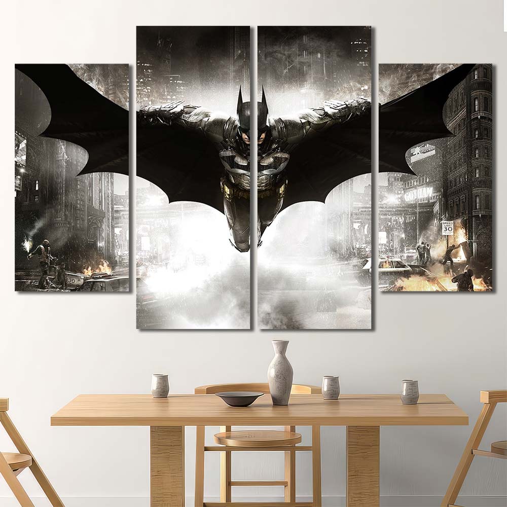 Picture on Canvas with Frame Maverl Movie Super Hero Batman MV77