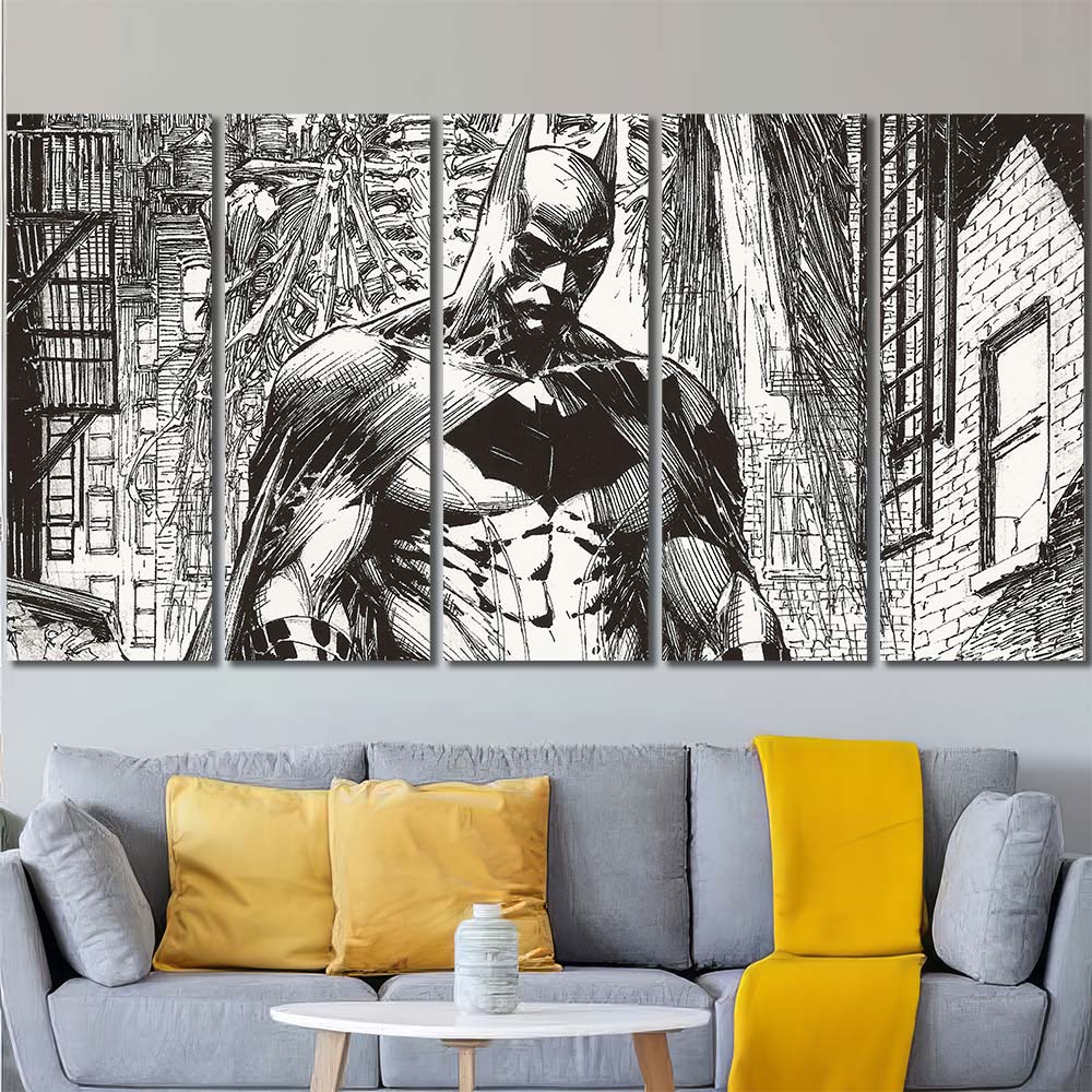 HD pictures on Canvas with Frame Maverl Movie Super Hero Batman MV78