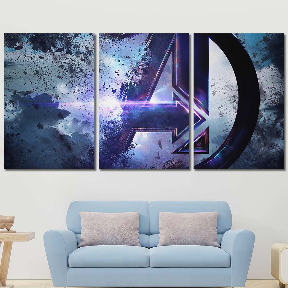 Decor Wall Art Canvas Maverl Movie Super Hero CaptainAmerica MV81